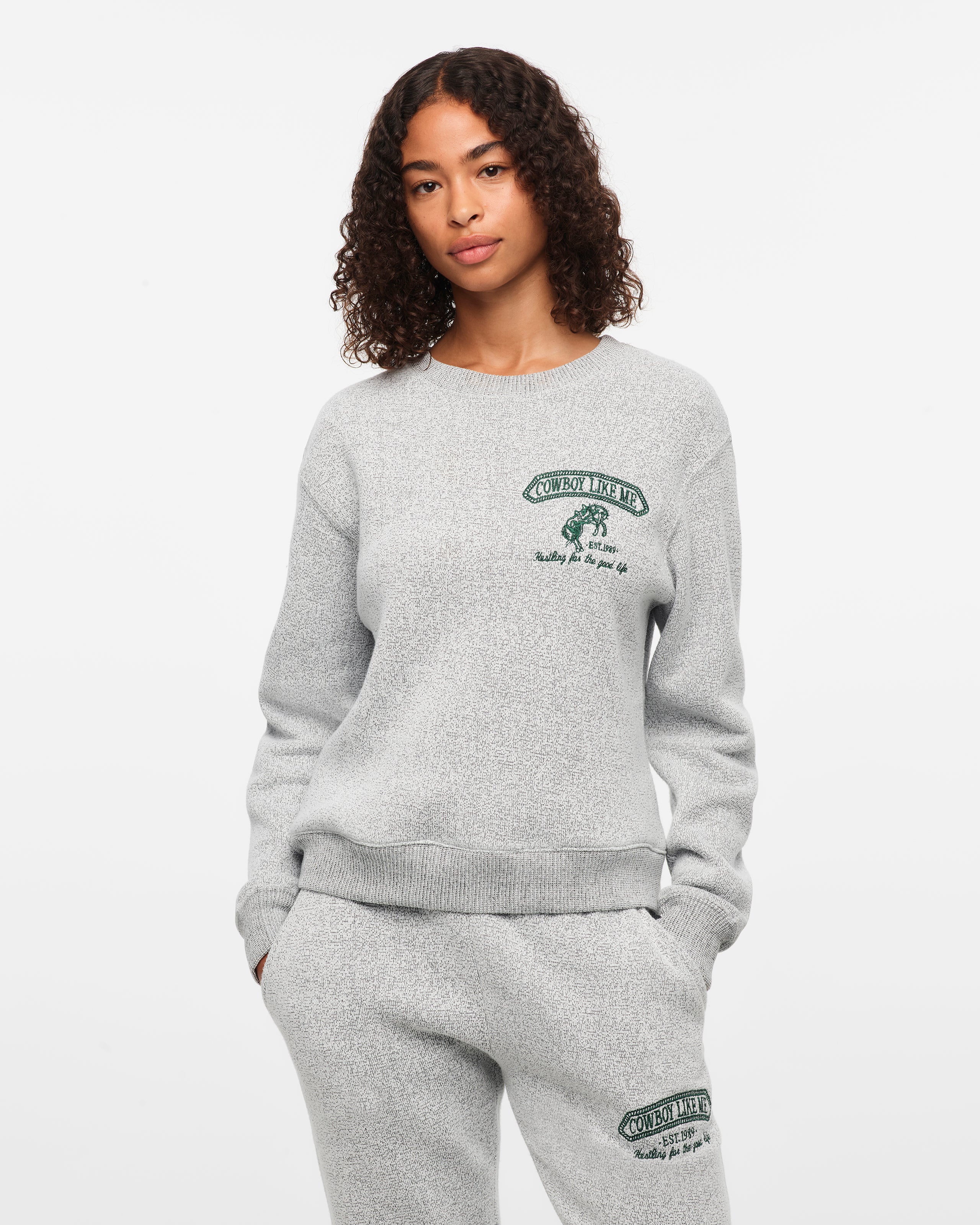Cowboy Like Me Crewneck 1