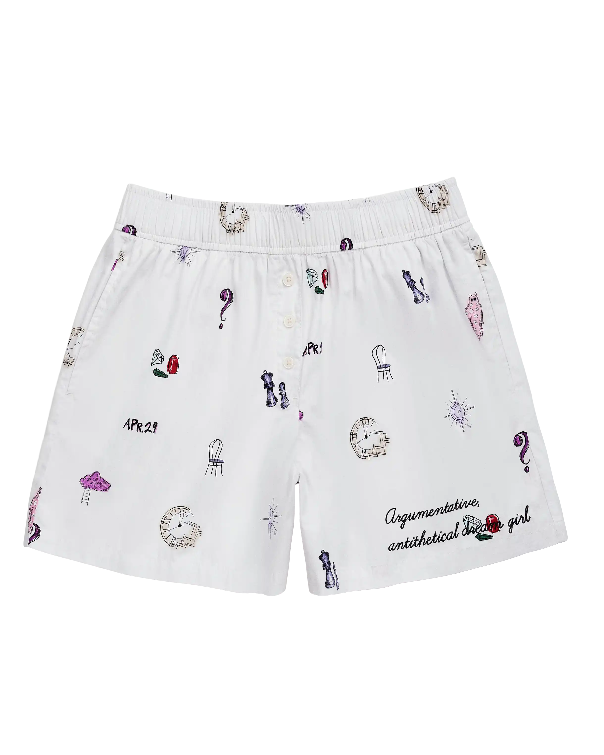 Midnights Album Shorts Front
