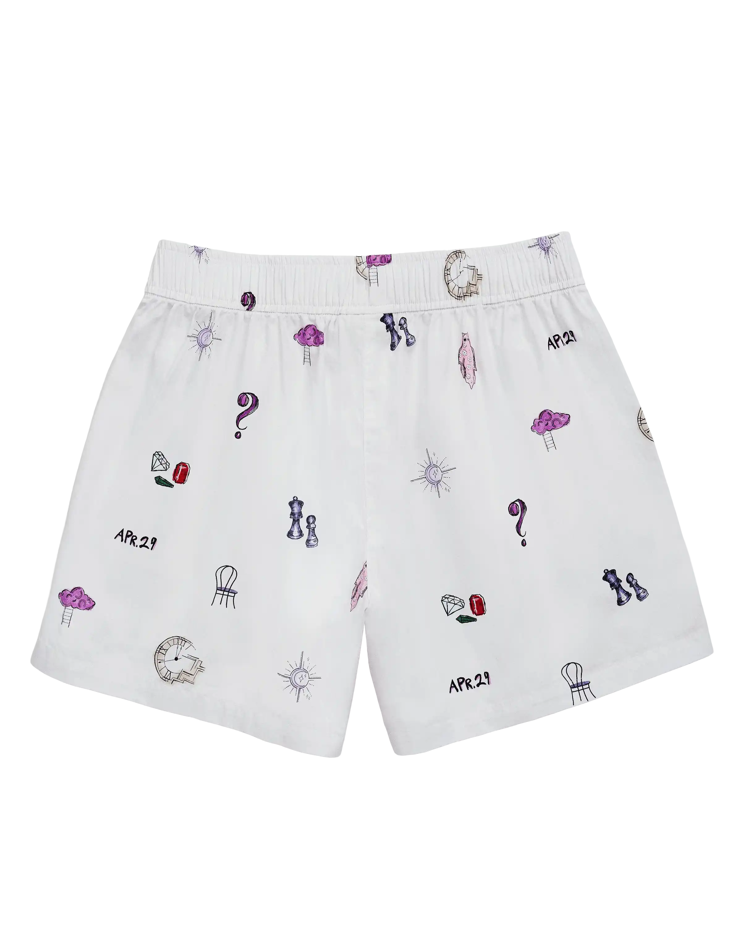 Midnights Album Shorts Back