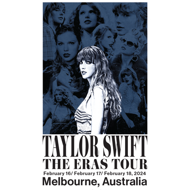 Taylor Swift The Eras International Tour Melbourne, Australia Poster