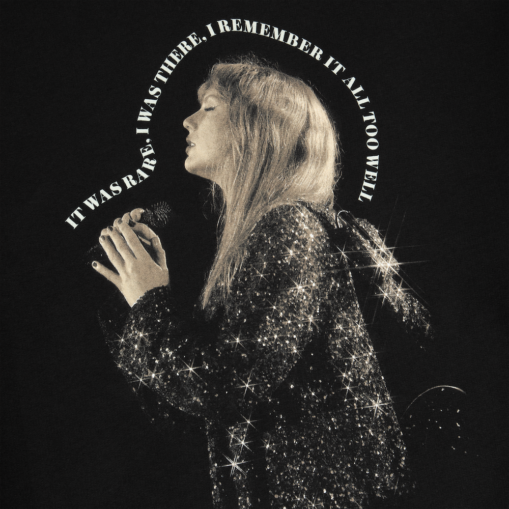 Taylor Swift | The Eras Tour All Too Well Live Photo Oversized Crewneck detail front