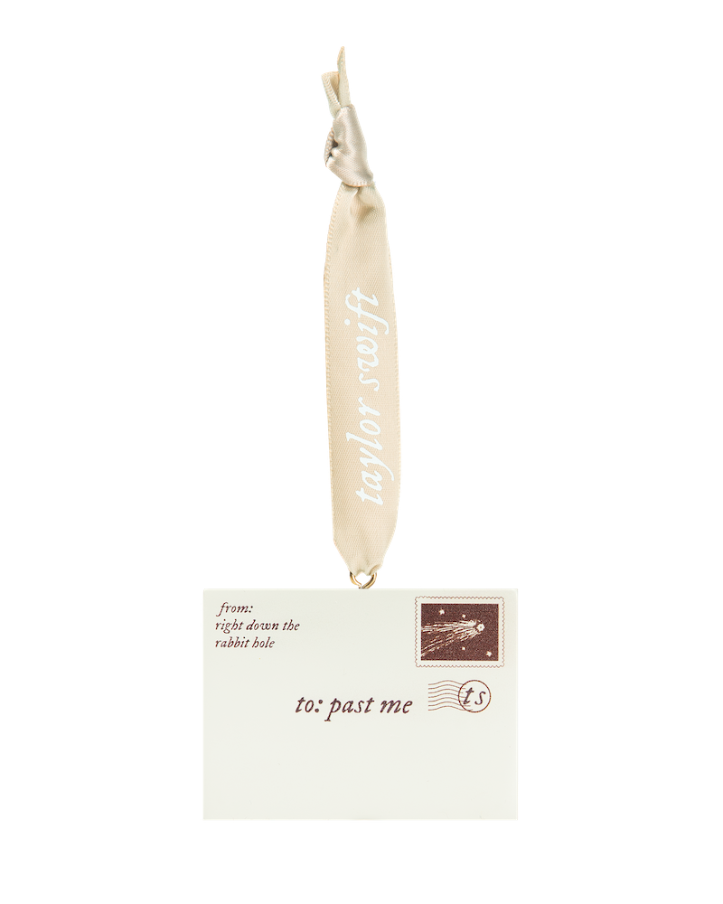 Down The Rabbit Hole Envelope Ornament