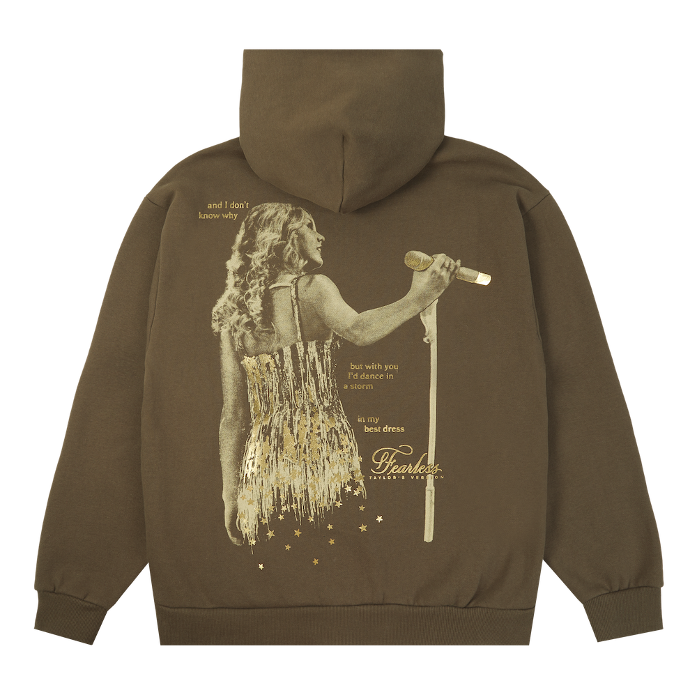 Fearless (Taylor's Version) Dance In a Storm Hoodie Back