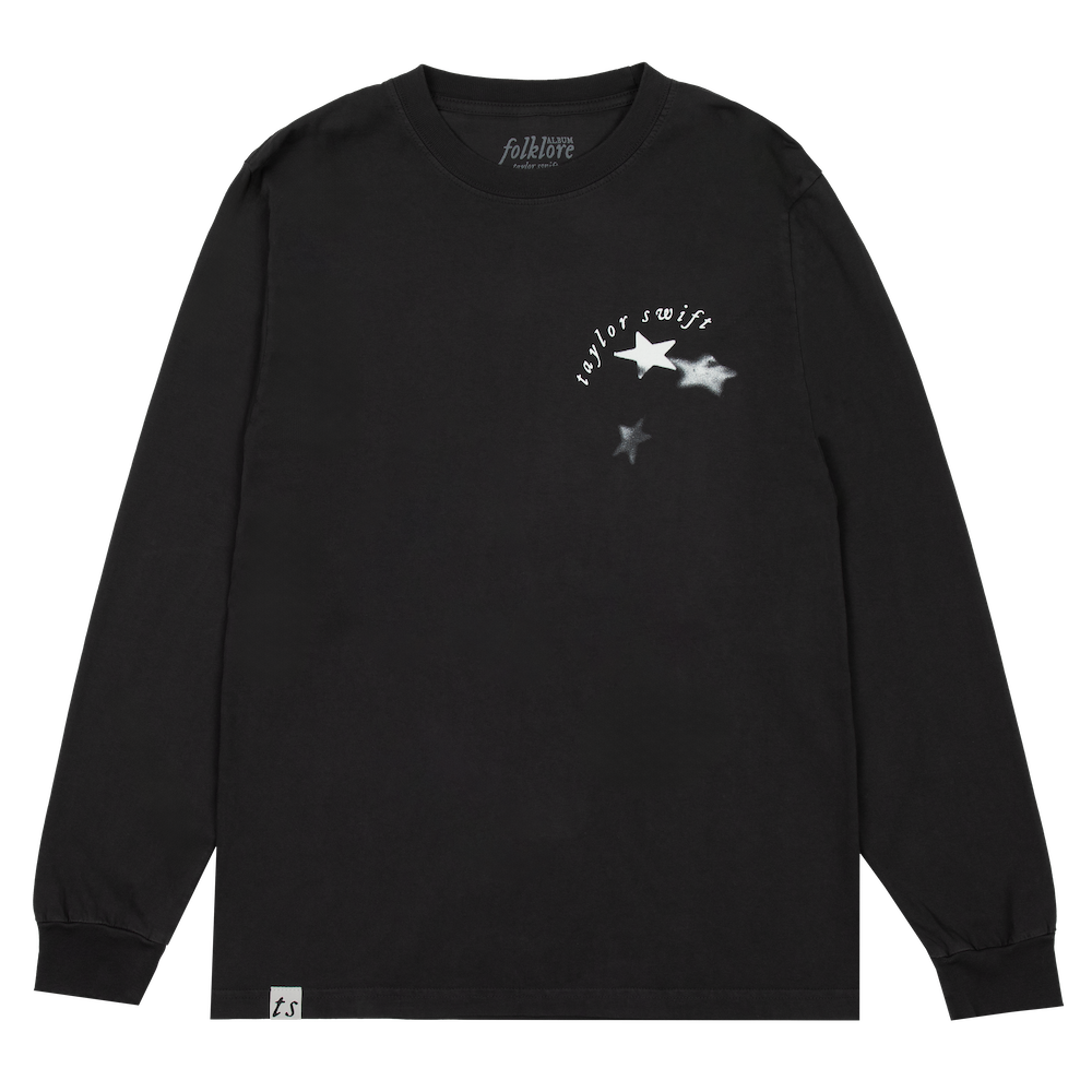 Folklore Album Pacing The Rocks Longsleeve T-Shirt Front