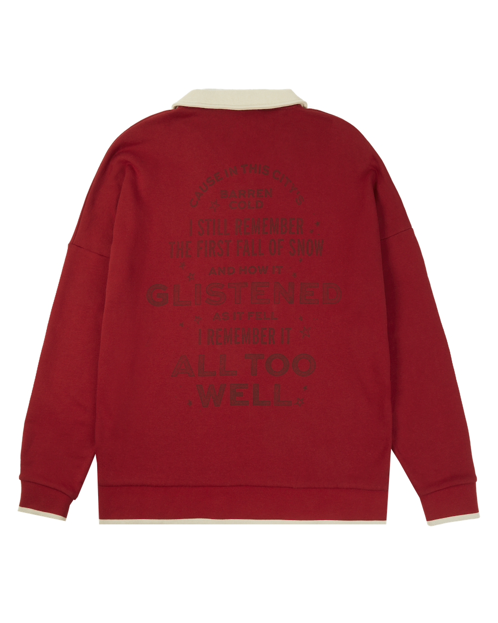 Red (Taylor's Version) I Remember It All Too Well Zip Polo Back