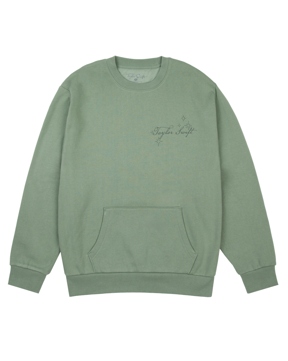 Self-Titled Danced All Night Long Kanga Pocket Crewneck Front