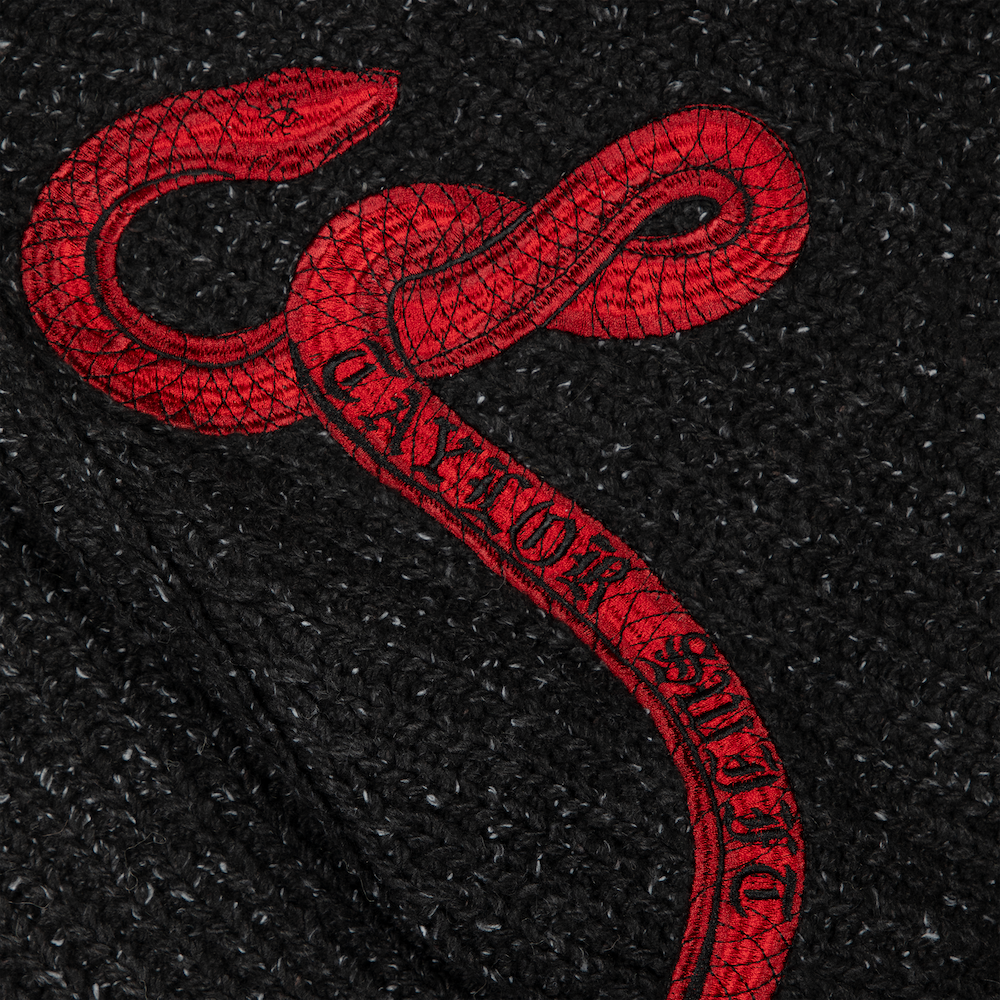 Reputation Snake Knit Sweater Detail