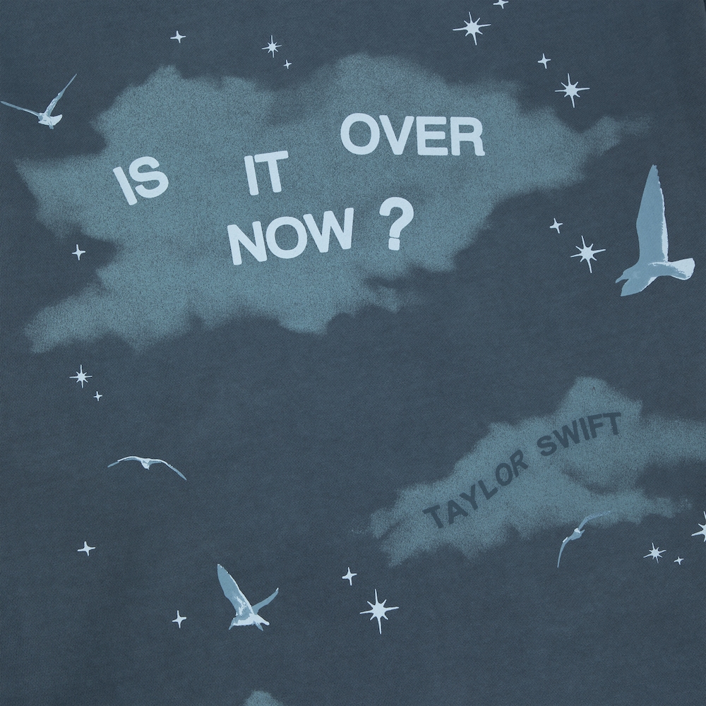1989 (Taylor's Version) Is It Over Now? Zip Up Hoodie Detail