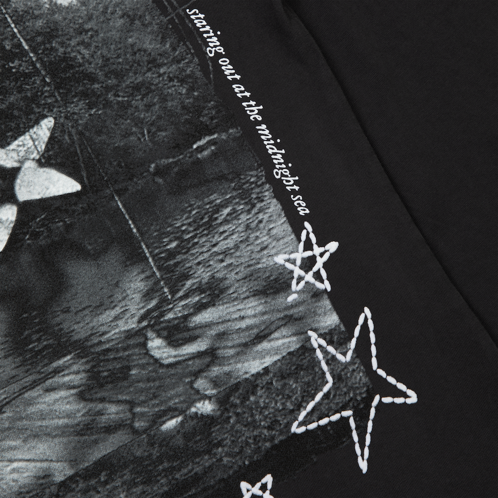 Folklore Album Pacing The Rocks Longsleeve T-Shirt Detail