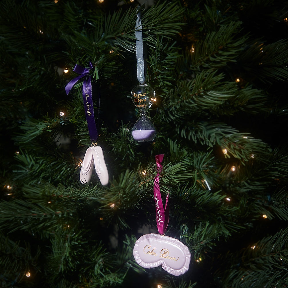 You Need To Calm Down Sleep Mask Ornament on tree 2