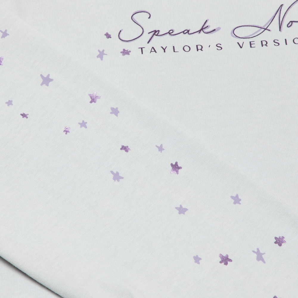 Speak Now (Taylor's Version) Stars Align Longsleeve T-Shirt Detail 2