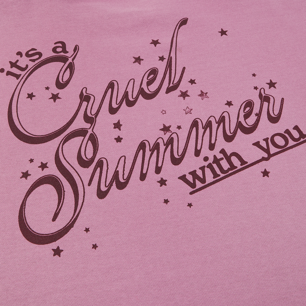 It's a Cruel Summer Crewneck Detail 2