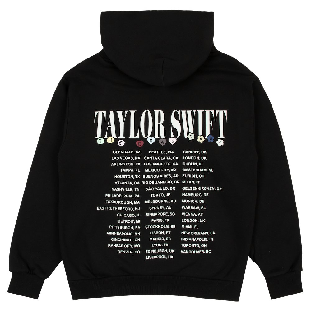 Taylor Swift | The Eras Tour Friendship Bracelet Hoodie back