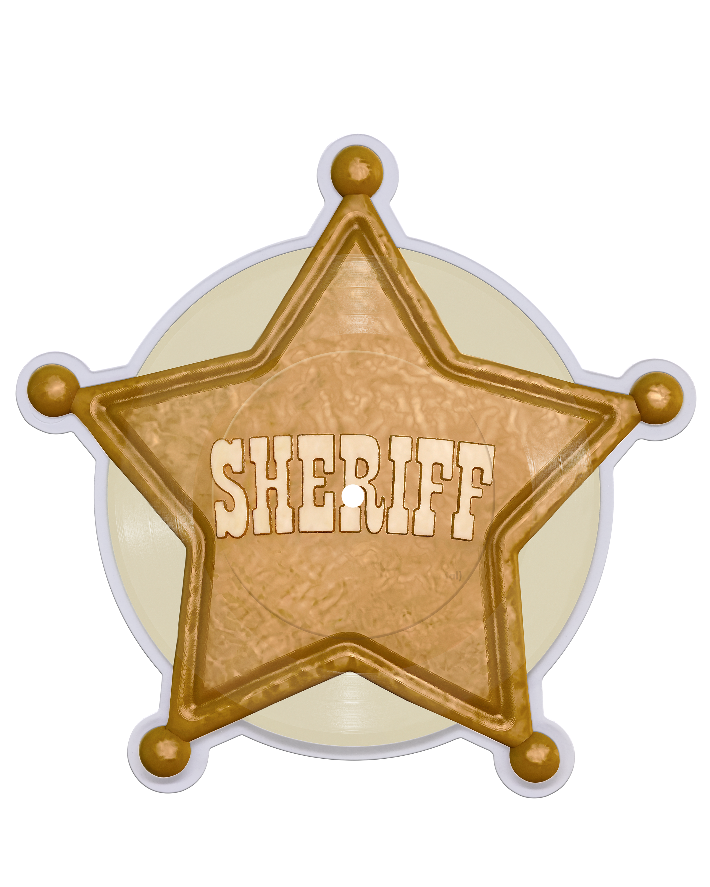 “I Knew It, I Knew You” 10” Vinyl (Jessie’s Sheriff Badge) Side A