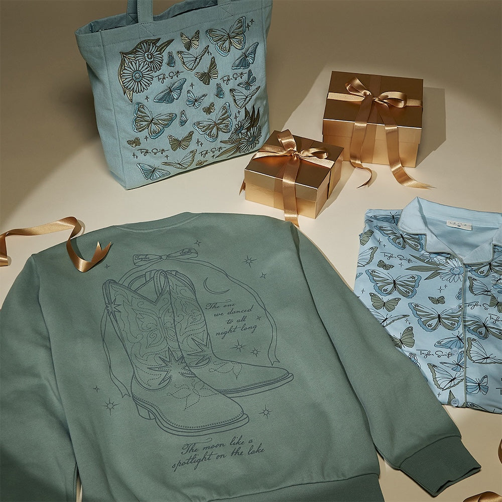 Self-Titled Butterfly PJ Shirt Dress Lifestyle