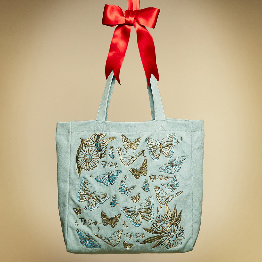 Self-Titled Butterfly Tote Bag Lifestyle