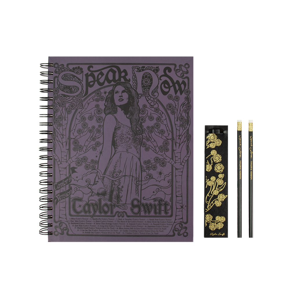 Speak Now Taylor's Version Journal and Pencil Set