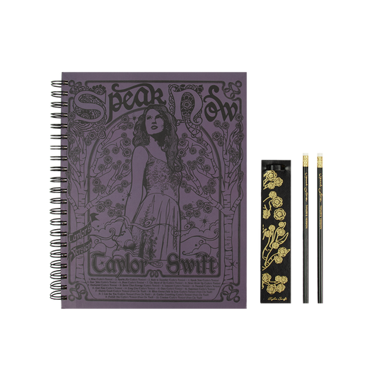 Speak Now Taylor's Version Journal and Pencil Set