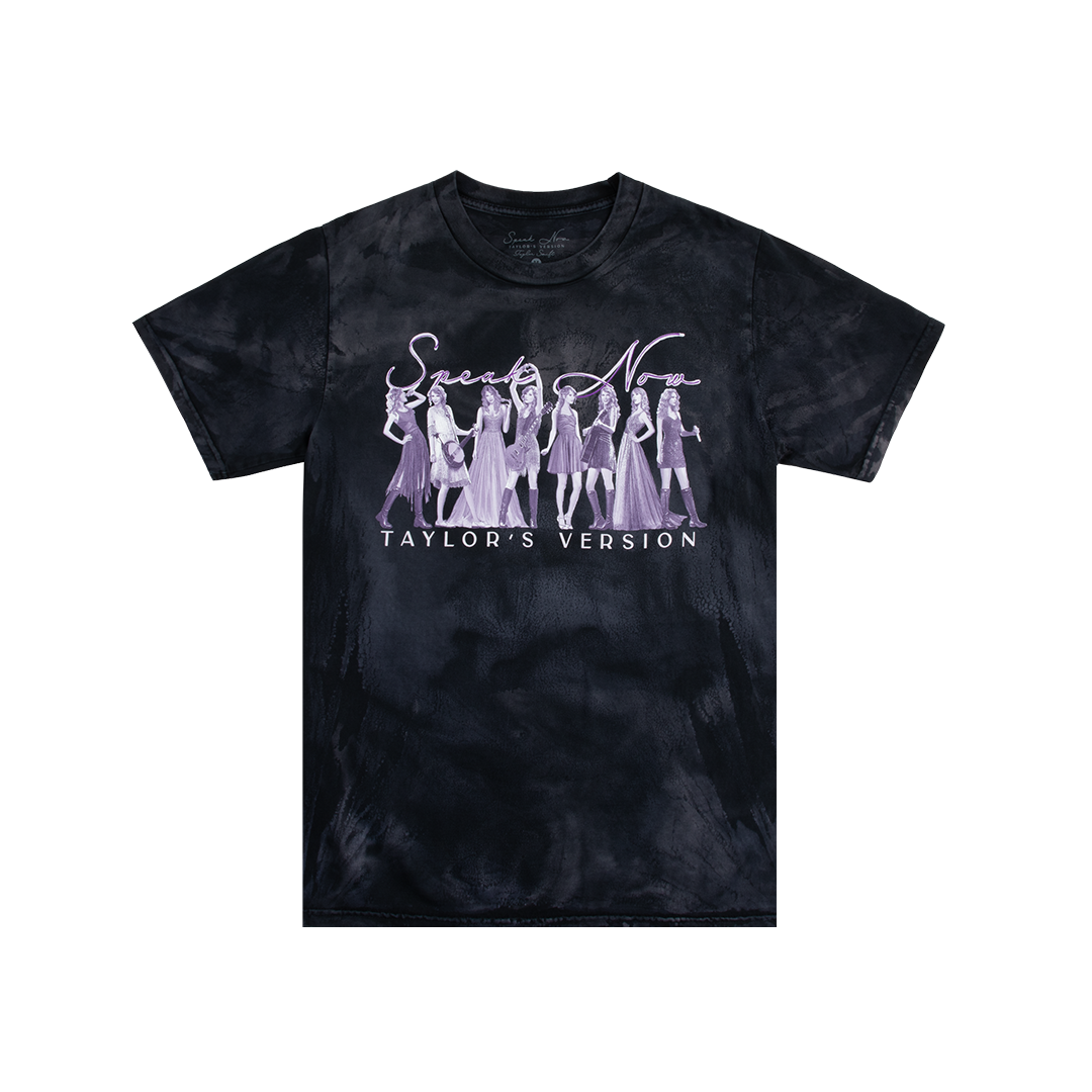 Speak Now (Taylor's Version) Eras Tie Dye T-Shirt Front