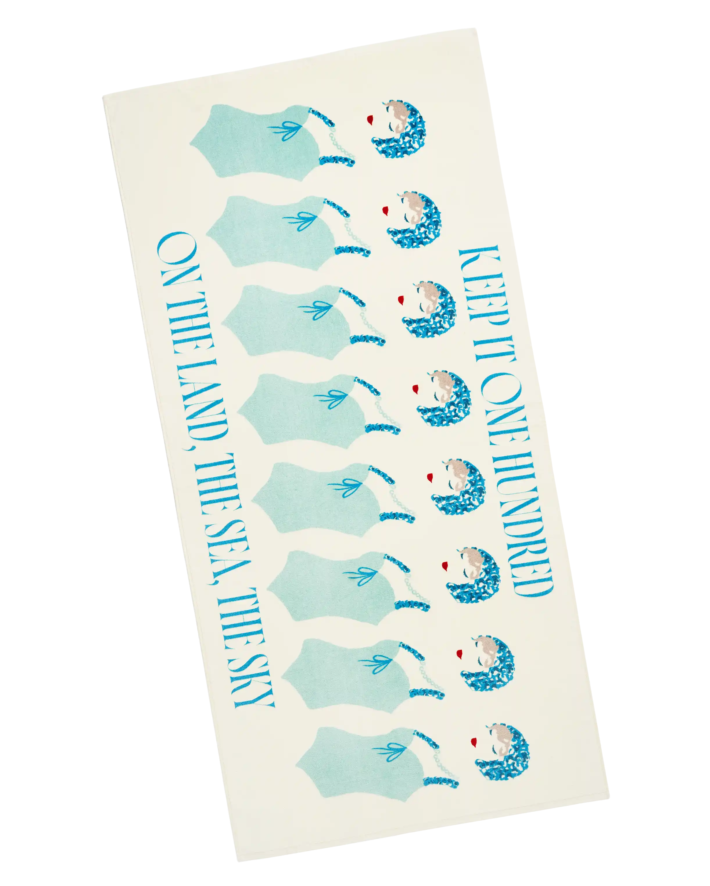 The Fate of Ophelia Beach Towel Front