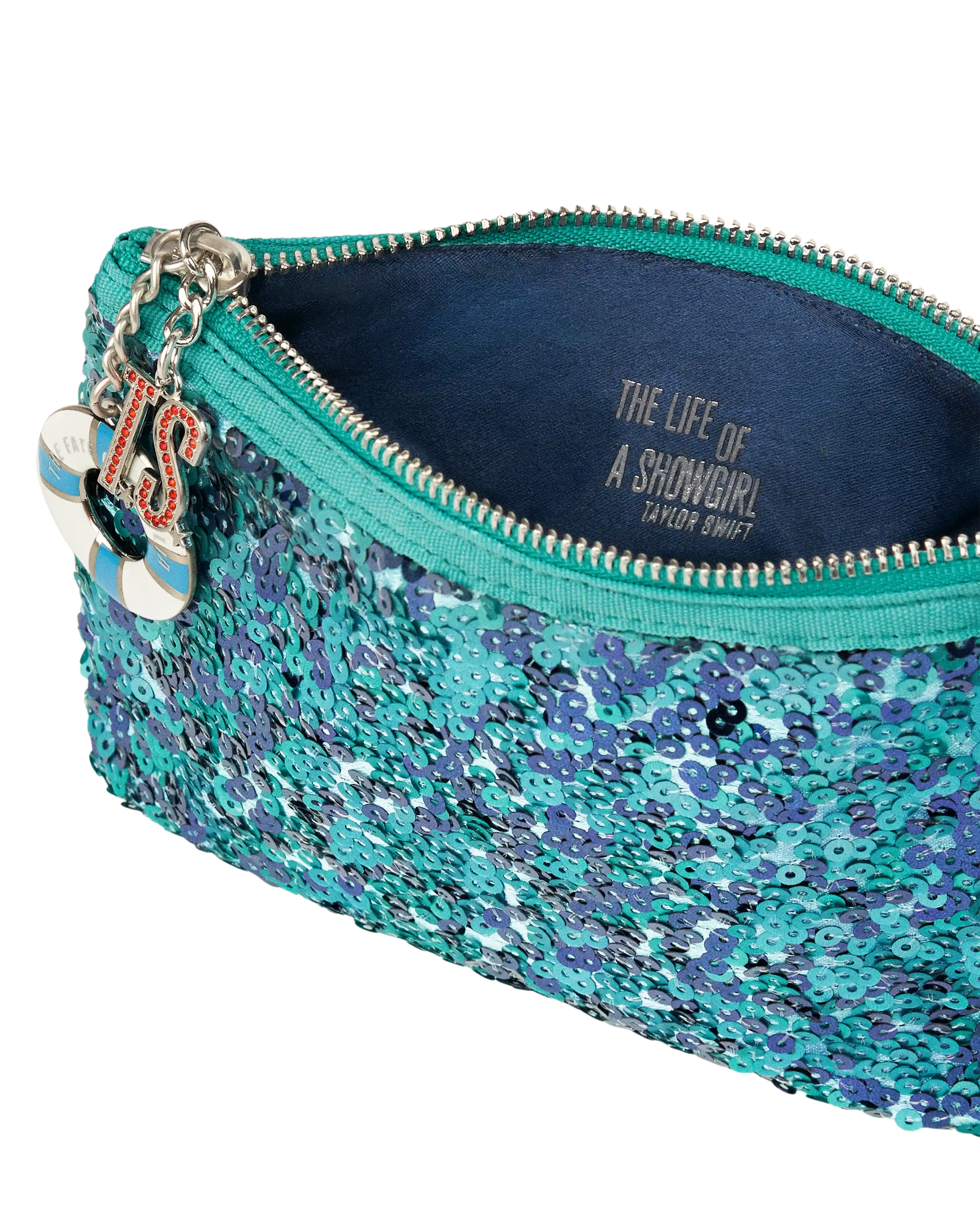 The Fate of Ophelia Sequin Pouch Open