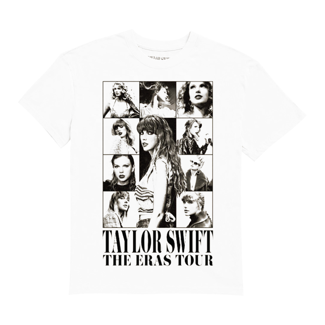 Taylor Swift The Eras Tour White T-Shirt, Australia Front