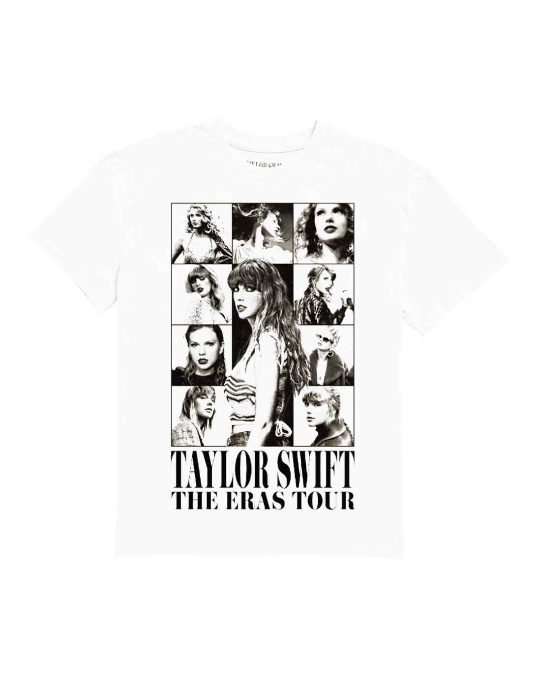 Taylor Swift The Eras Tour White T-Shirt, Australia Front