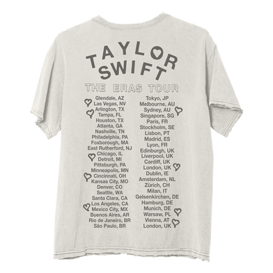 Taylor Swift The Eras Tour Photo Oversized T-Shirt Back