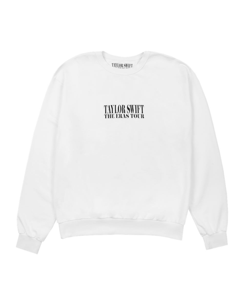 Taylor Swift The Eras Tour White Crewneck