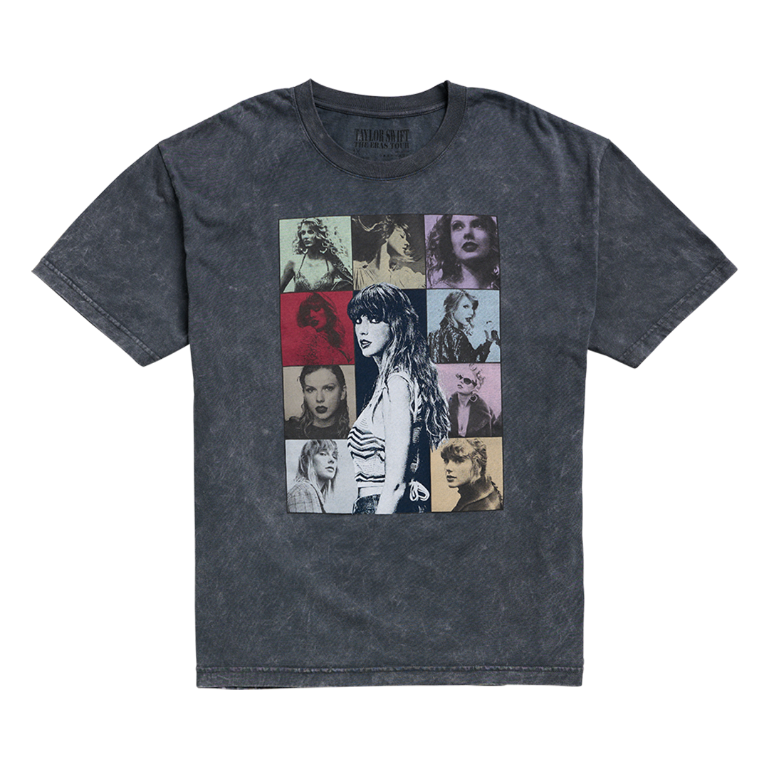 Taylor Swift The Eras International Tour Gray T-Shirt Front