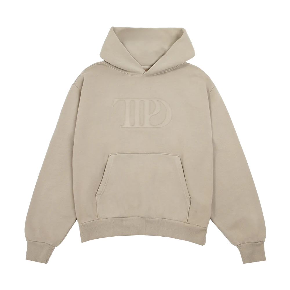 The Tortured Poets Department Beige Hoodie | Taylor Swift Official AU ...