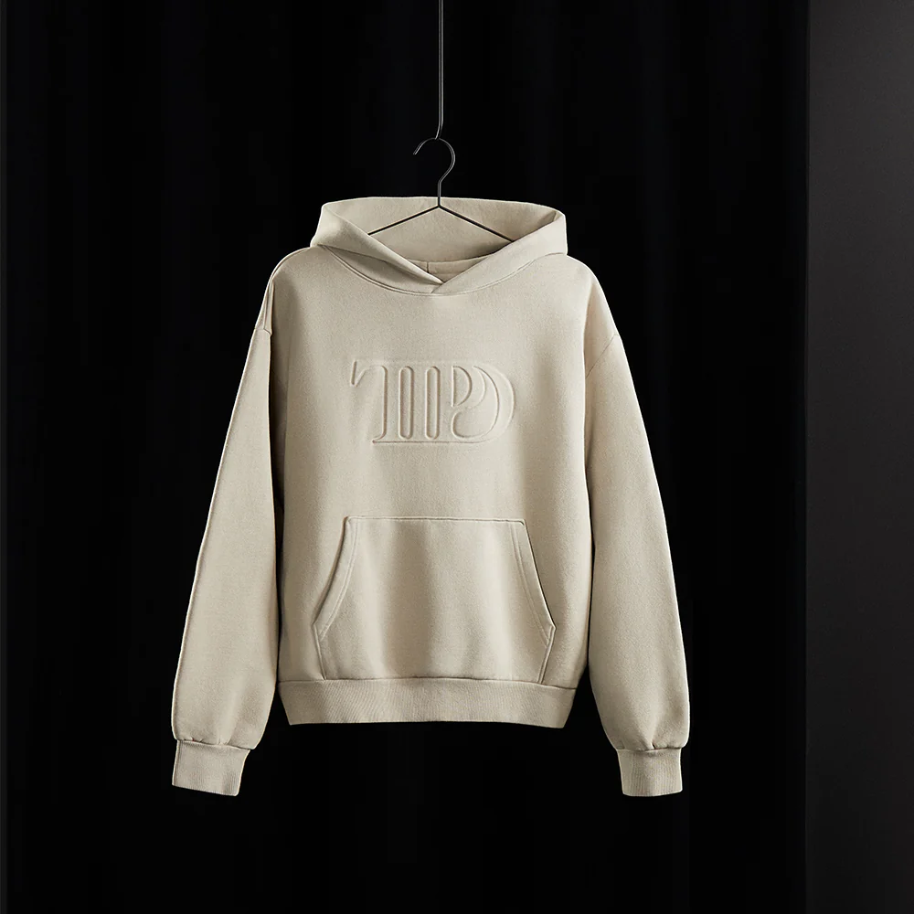 The Tortured Poets Department Beige Hoodie Lifestyle