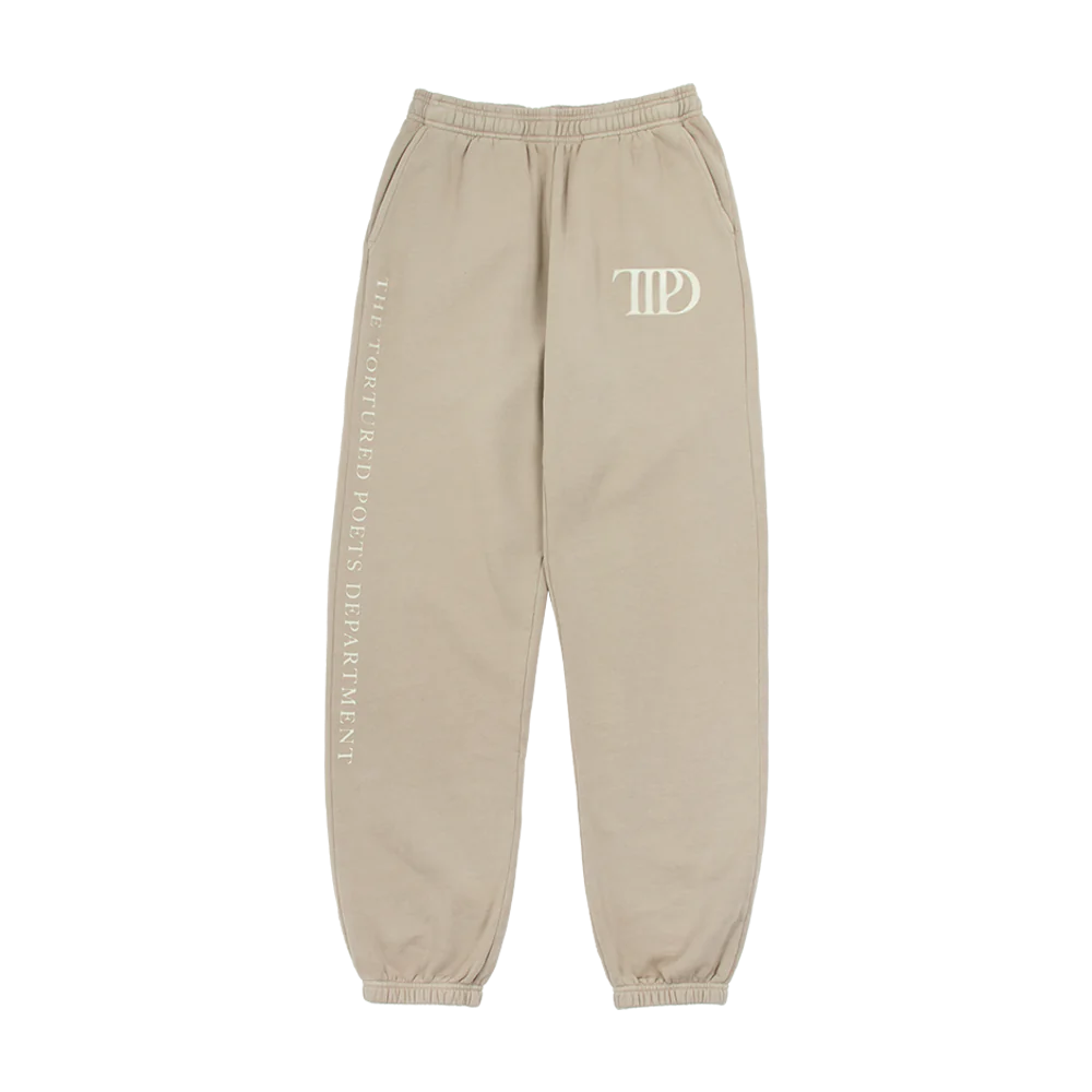 The Tortured Poets Department Beige Sweatpants