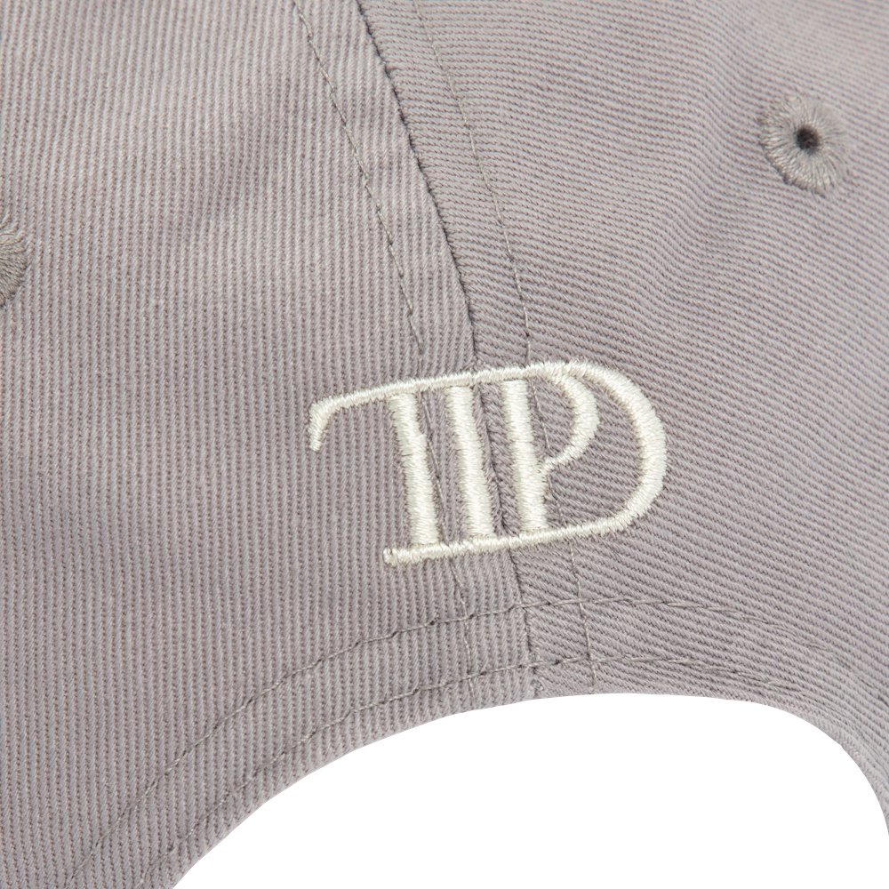 The Tortured Poets Department Gray Dad Hat Detail