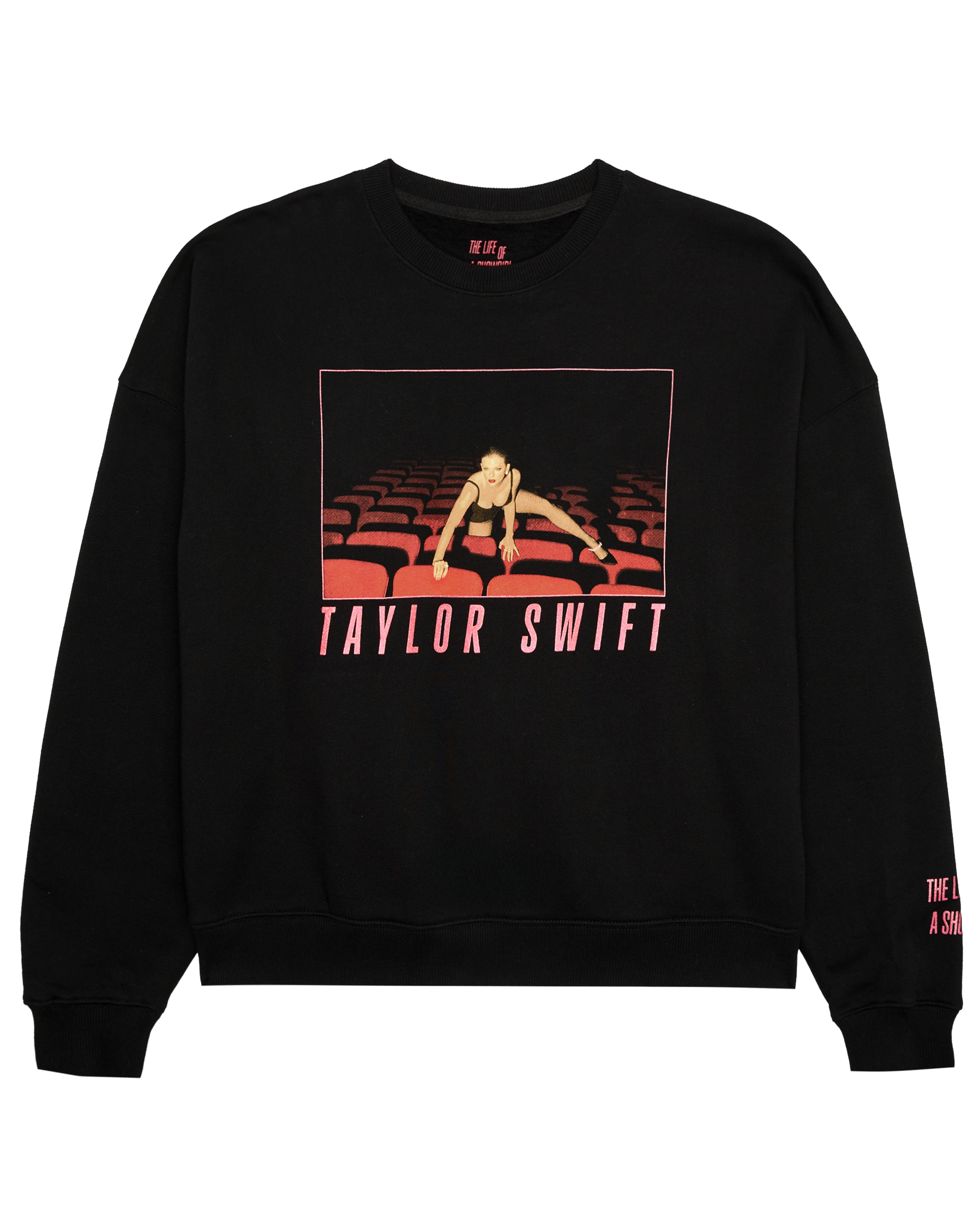 The Life of a Showgirl It's Frightening Black Crewneck Sweatshirt