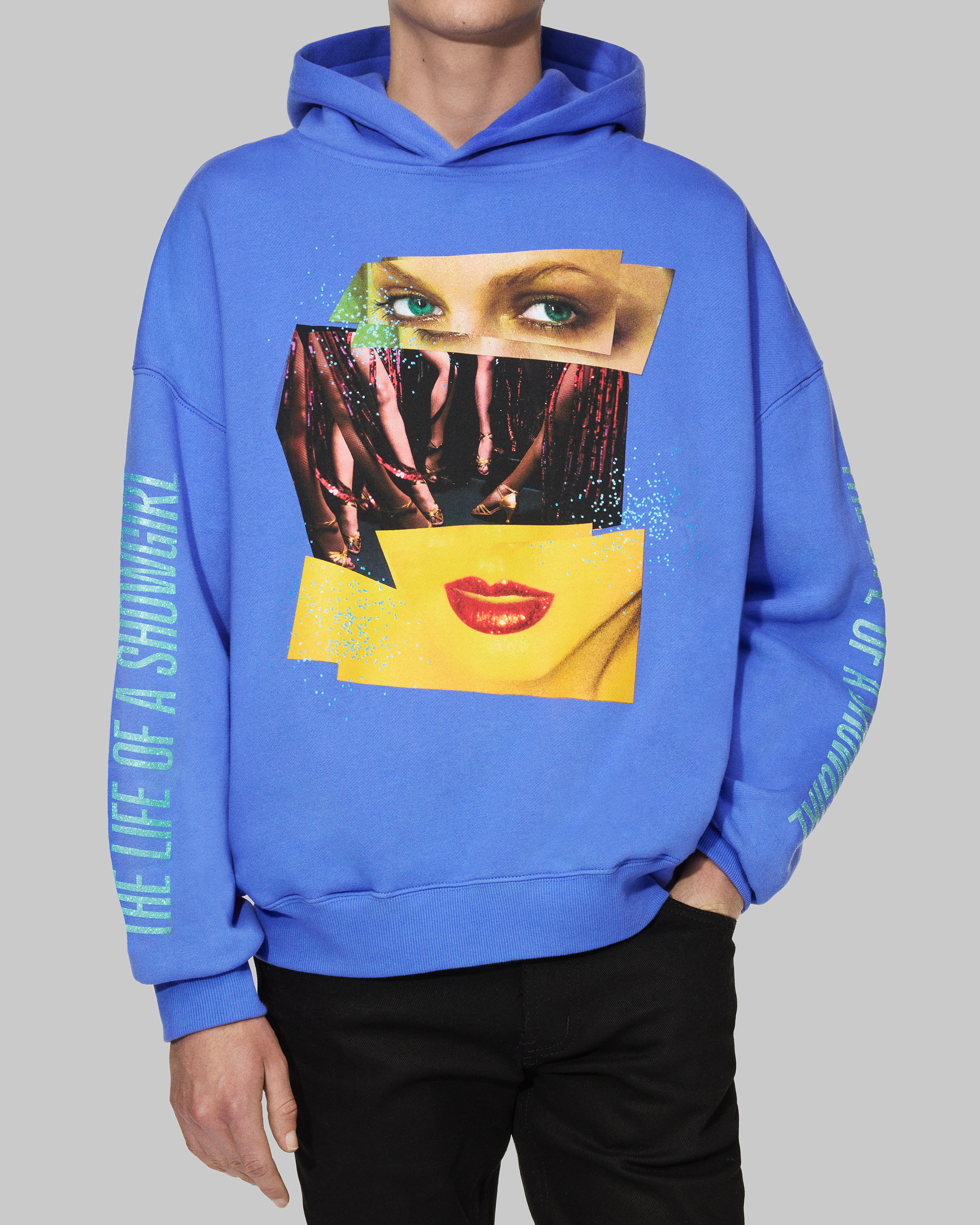 The Life of a Showgirl Violet Blue Hoodie-3