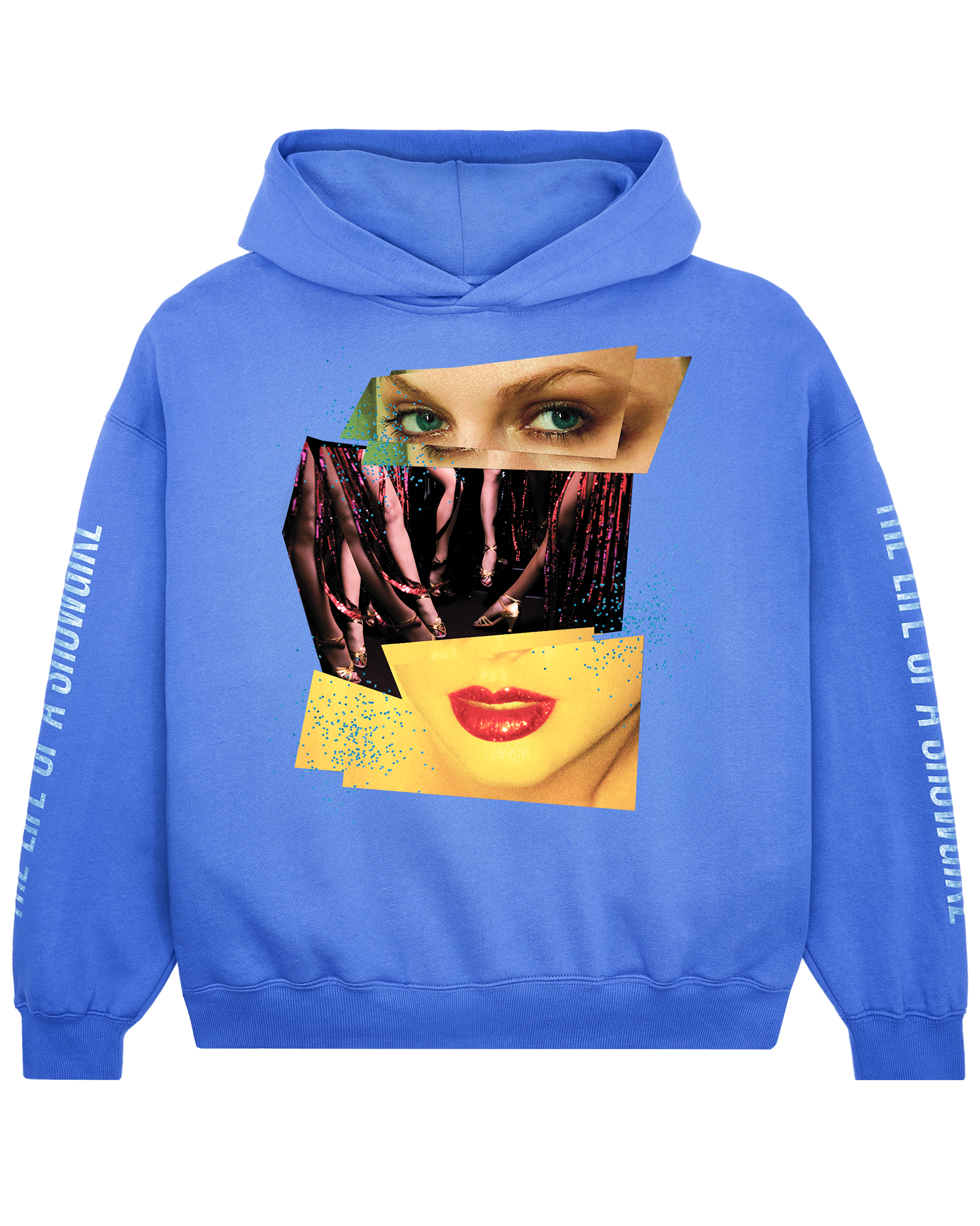 The Life of a Showgirl Violet Blue Hoodie