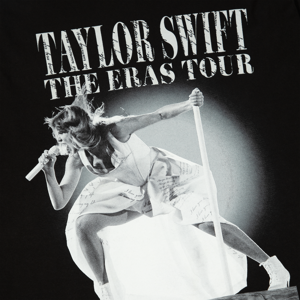 Taylor Swift | The Eras Tour TTPD Live Photo Longsleeve Oversized T-Shirt detail front