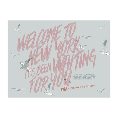 Welcome To New York Poster﻿
