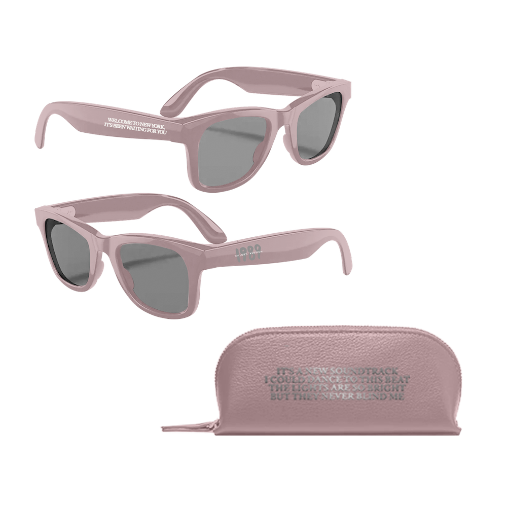 Welcome To New York Sunglasses and Case