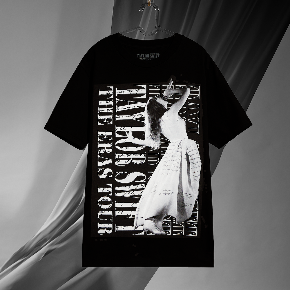 Taylor Swift | The Eras Tour TTPD Live Photo Oversized T-Shirt editorial front