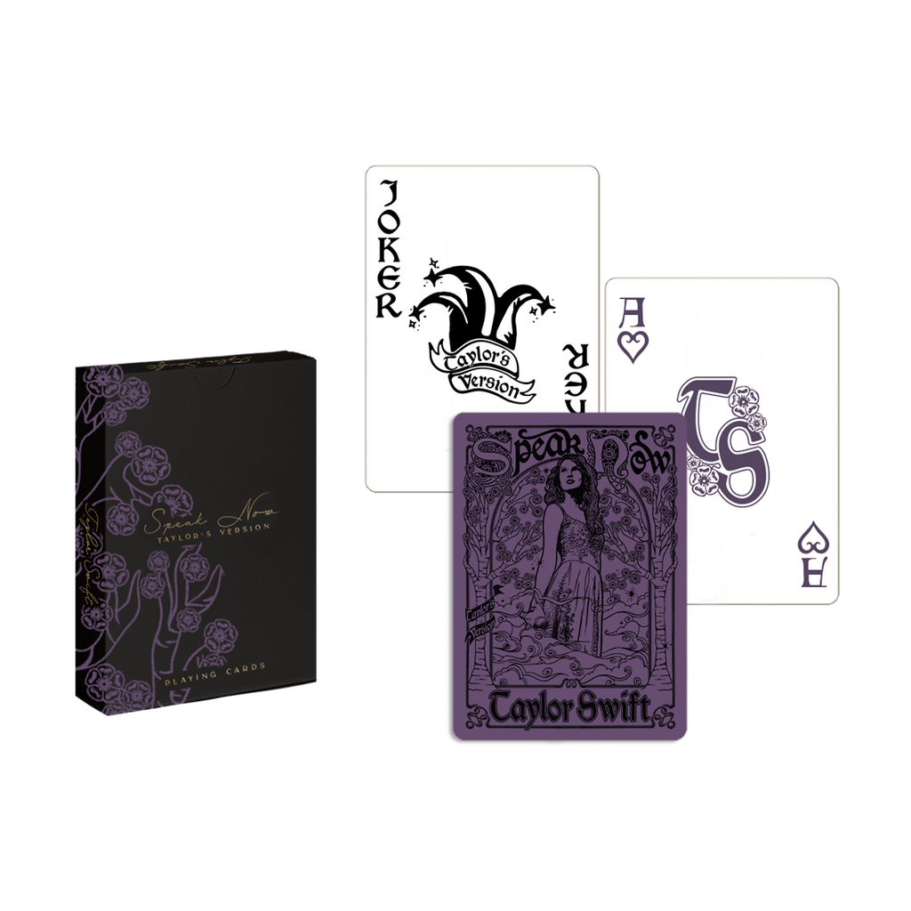Speak Now (Taylor's Version) Playing Cards + Digital Album