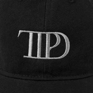 The Tortured Poets Department Black Hat Front Detail