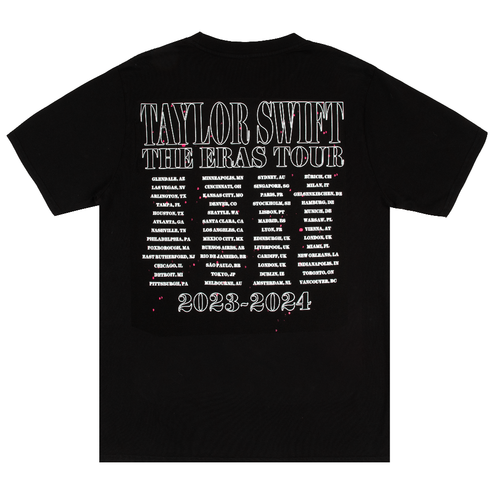 Taylor Swift | The Eras Tour 1989 (Taylor's Version) Live Photo Oversized T-Shirt back