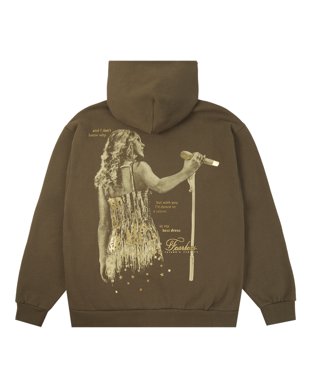 Fearless (Taylor's Version) Dance In a Storm Hoodie Back 