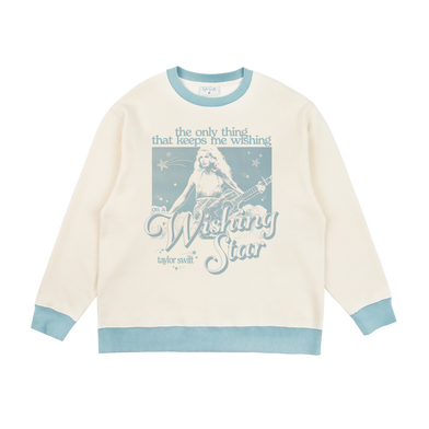 On a Wishing Star Crewneck Front