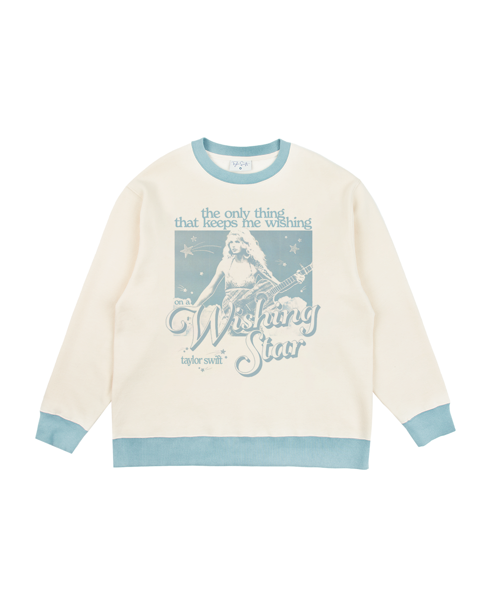 On a Wishing Star Crewneck Front