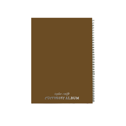 Evermore Album Notebook Back