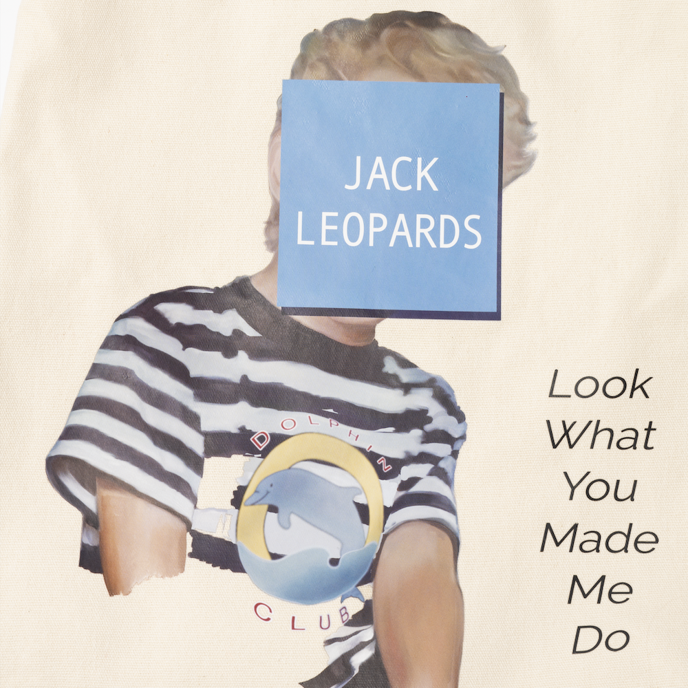 Jack Leopards & The Dolphin Club Tote Bag Detail