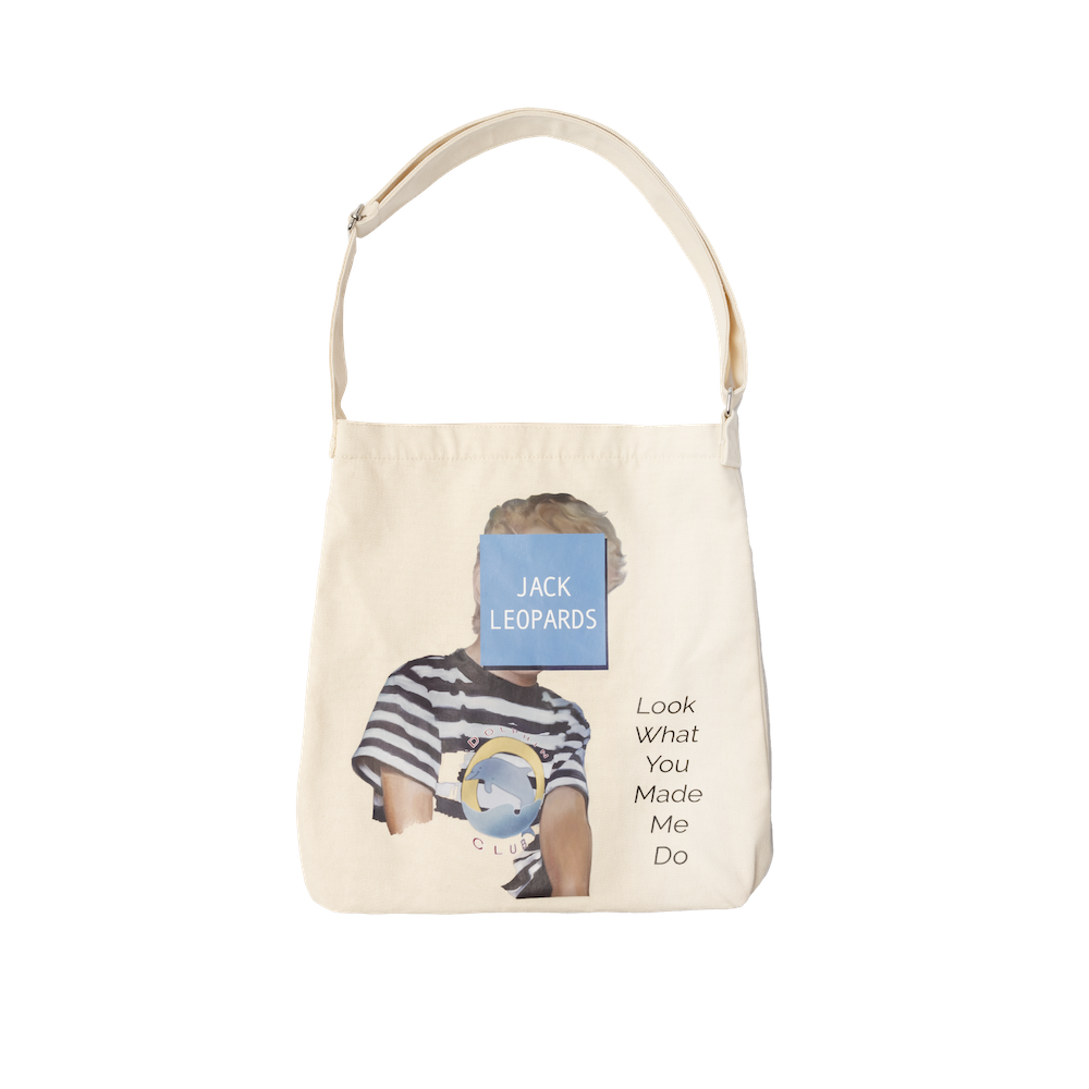 Jack Leopards & The Dolphin Club Tote Bag Front